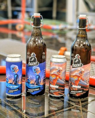 Helenka a Vítek 👨‍👧‍👦 no řekněte sami, jaký bych to byl táta, sládek, kdybych svým dětem neuvařil jejich vlastní pivo?!...