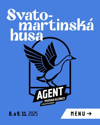 SVATOMARTINSKÁ HUSA o víkendu 8. a 9. listopadu pořádáme tuto tradiční českou hostinu doporučujeme rezervaci stolu na 603...