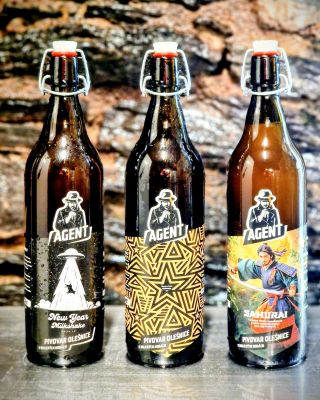 Kupuj Vánoční speciály od AGENTA💥🎄 🍺 12° Pětihvězda - světlý ležák prémium 🍺 13° Samurai - Sour Ale s mandarinkami a směsí...